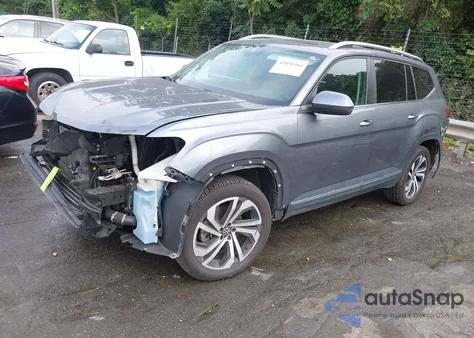 2022 Volkswagen Atlas 2.0T Sel from USA, damaged, VIN 1V2BP2CA5NC517965